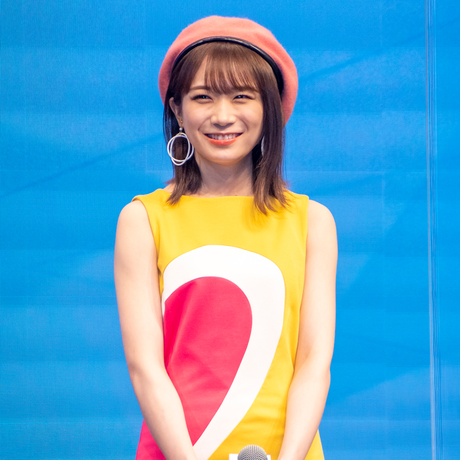 「乃木坂的フラクタル」新CM発表会に登壇した乃木坂46・秋元真夏