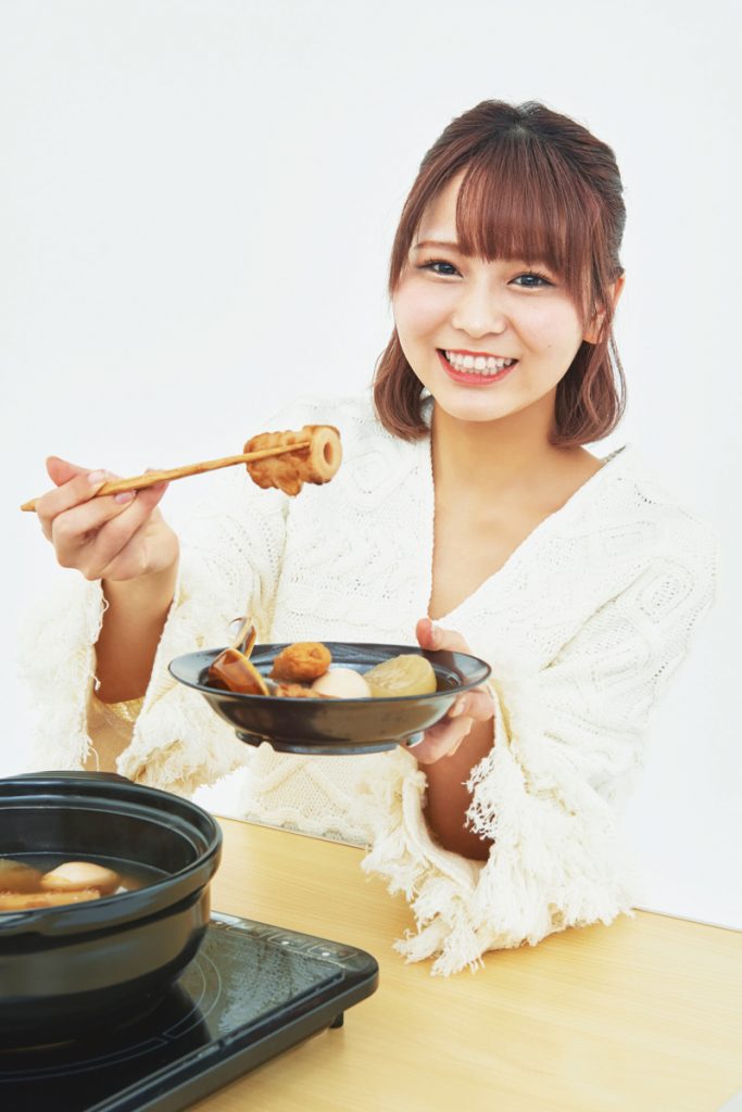 「BUBKA2月号」に登場する=LOVE大場花菜
撮影/オノツトム