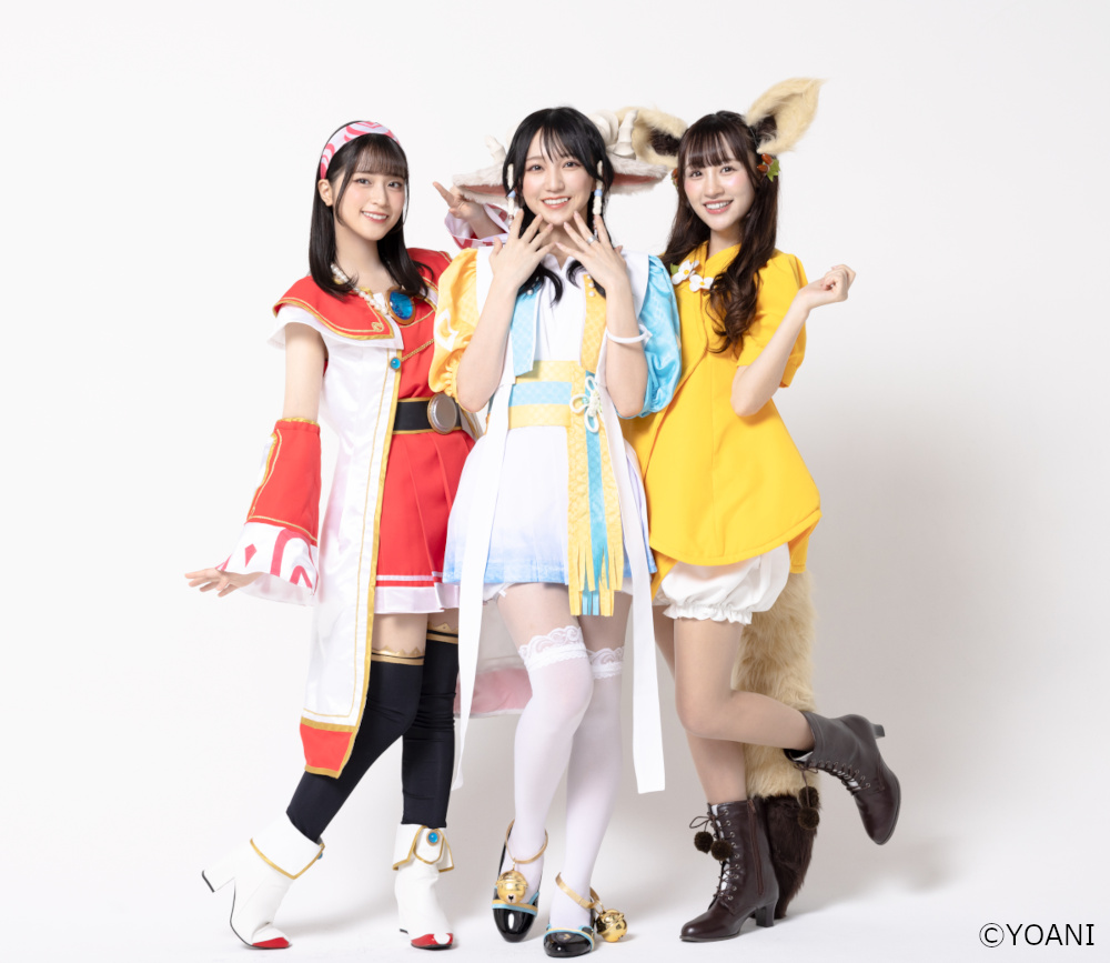 左から=LOVE佐々木舞香(ビショップ)、野口衣織(ララ)、 音嶋莉沙(ビーストテイマー)
Copyright© 2003 NEXON Korea Corporation. All Rights Reserved.