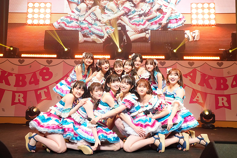 「新春!AKB48フレッシュコンサート2022~冬もやっぱりAKB!~」より