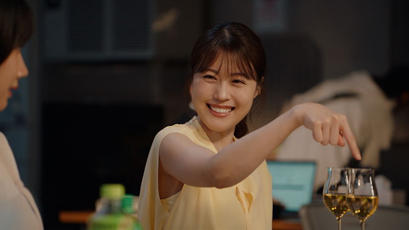 伊藤園「お~いお茶」新TVCMに出演する有村架純