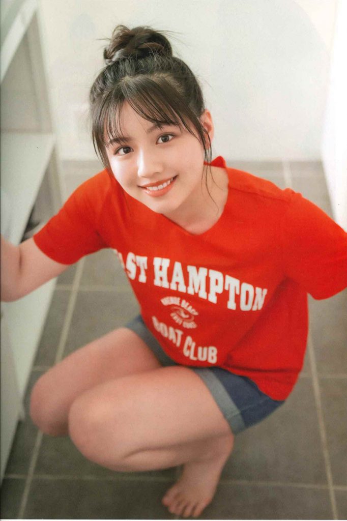 「週刊少年チャンピオン」25号表紙&巻頭グラビアを飾る日向坂46渡邉美穂