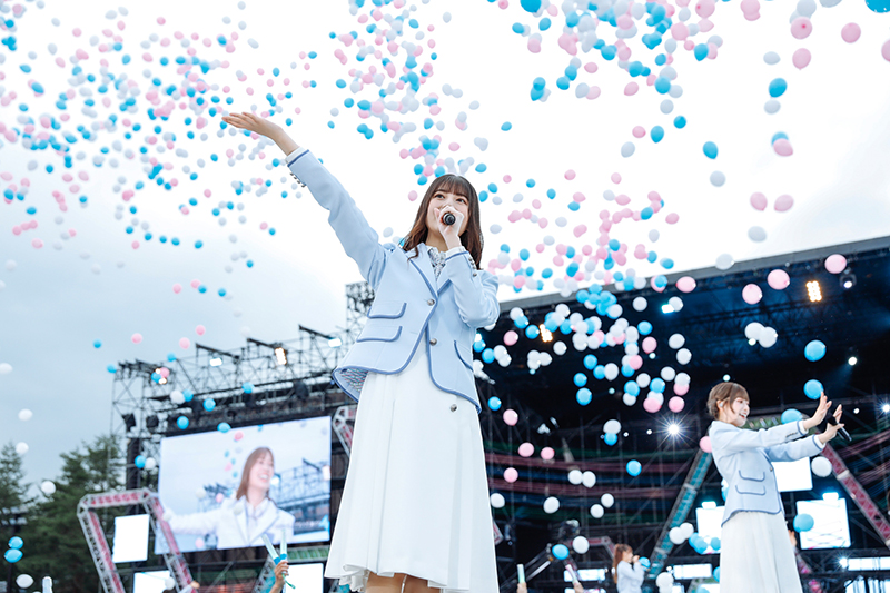 日向坂46「W-KEYAKI FES.2022」より
カメラ：上山陽介