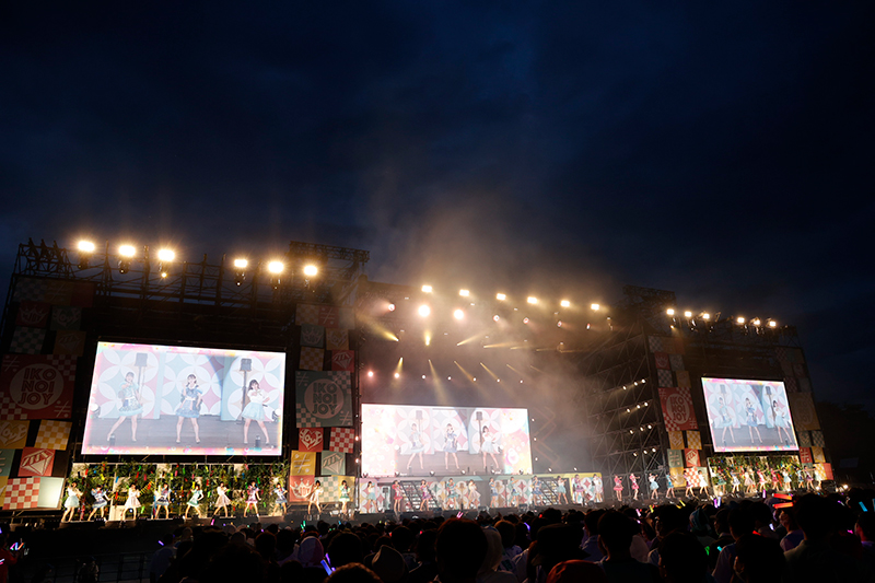 「=LOVE」「≠ME」「≒JOY」3組による合同フェス「イコノイジョイ 2022」より