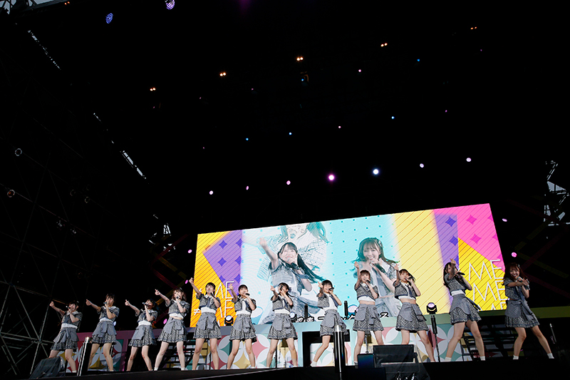 「=LOVE」「≠ME」「≒JOY」3組による合同フェス「イコノイジョイ 2022」より