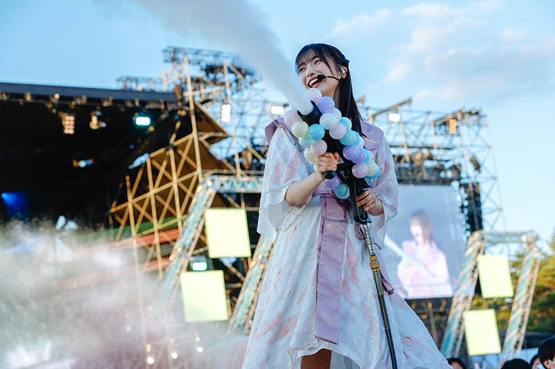 「櫻坂46 W-KEYAKI FES.2022」より
撮影＝上山陽介
