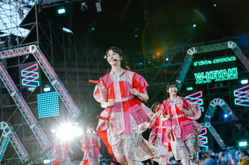 「櫻坂46 W-KEYAKI FES.2022」より
撮影＝上山陽介