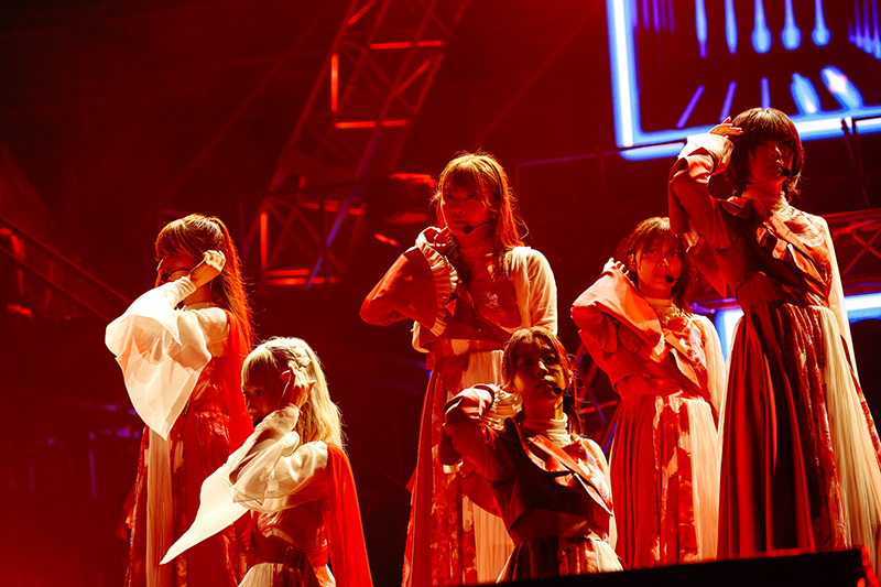「櫻坂46 W-KEYAKI FES.2022」より
撮影＝上山陽介
