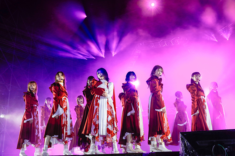 「櫻坂46 W-KEYAKI FES.2022」より
撮影＝上山陽介