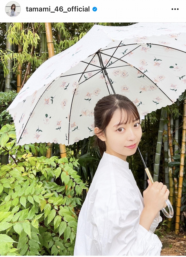 ※画像は阪口珠美オフィシャルInstagram(tamami_46_official)より