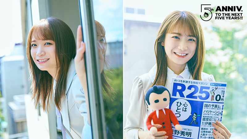 インタビューに応じた乃木坂46・秋元真夏