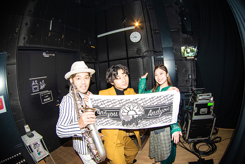 LINE CUBE SHIBUYAにてワンマンライブを開催した安藤祐輝