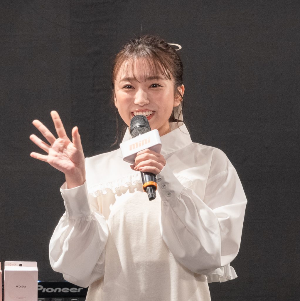 「#ミニマツリ」に出席したHKT48矢吹奈子