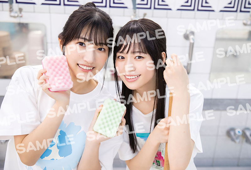 「BUBKA12月号」セブンネットショッピング限定特典、蟹沢萌子×冨田菜々風ポストカード