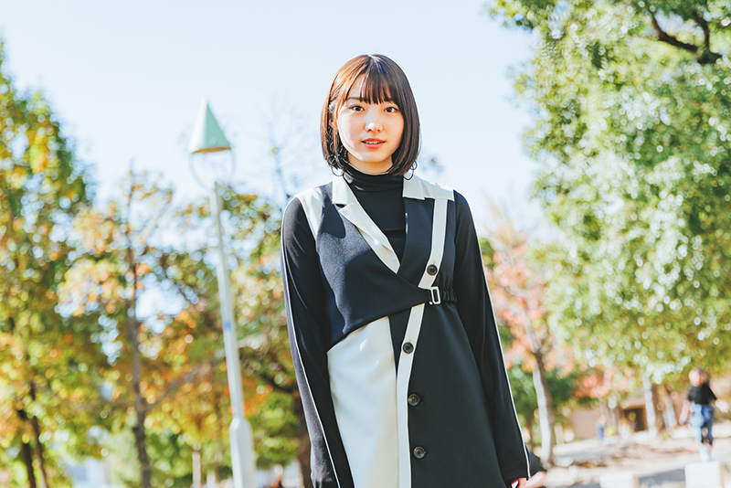 舞台『大阪環状線 天満駅編 うちの家族は日本一やねん!』に出演する元NMB48太田夢莉