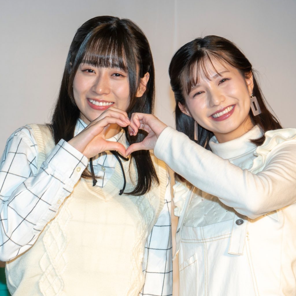 内木志、谷川愛梨が朗読劇「グーとパーでチョキを出す2022」取材会に出席