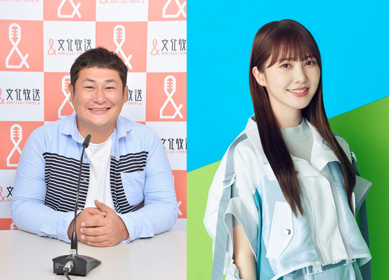 『レコメン!』メインパーソナリティオテンキのりと日向坂46加藤史帆