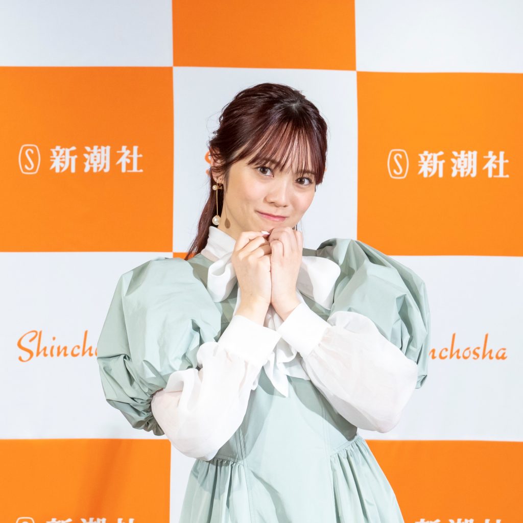 小説集「きらきらし」(新潮社)取材会に出席した宮田愛萌