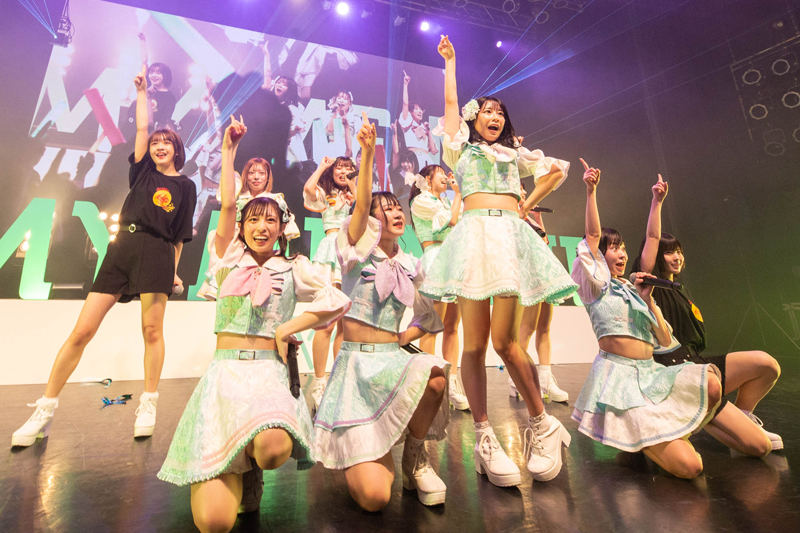 I MY ME MINEが3rdワンマンライブを開催し、新メンバー・松山綺利、茉白そらの加入を発表した/Photo:NEW163