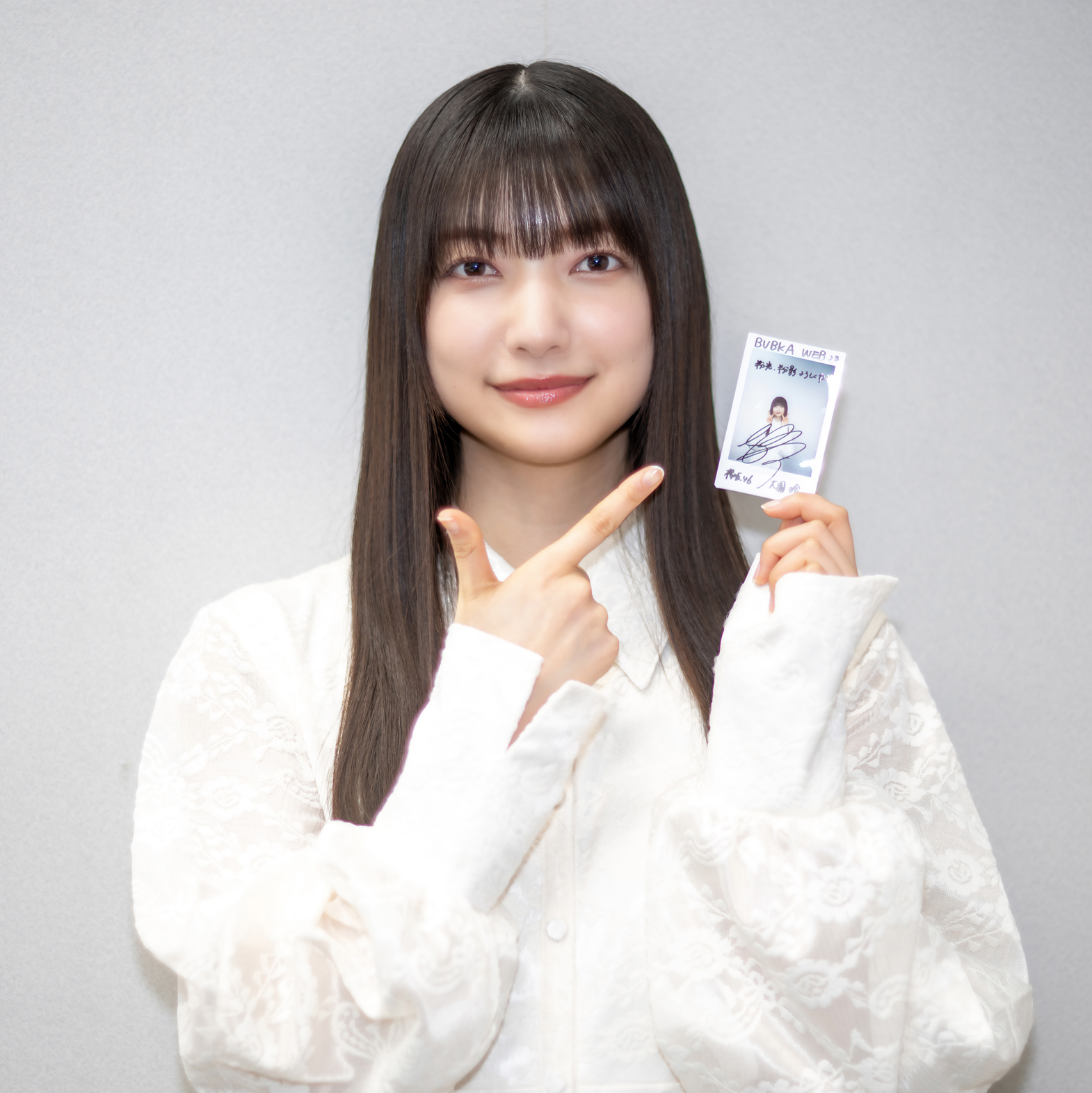 櫻坂46大園玲さんのサイン入りチェキを1名様にプレゼント！1st写真集