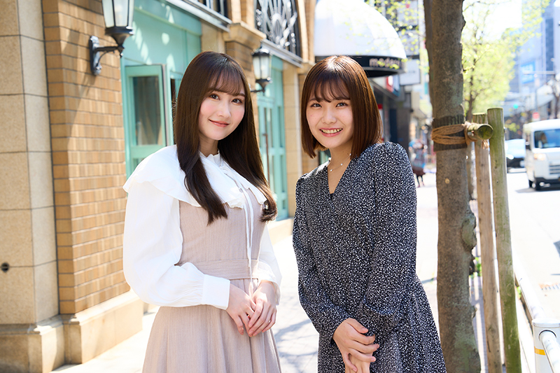 新規アイドルユニットをプロデュースする元NMB48の矢倉楓子と元AKB48の安田叶