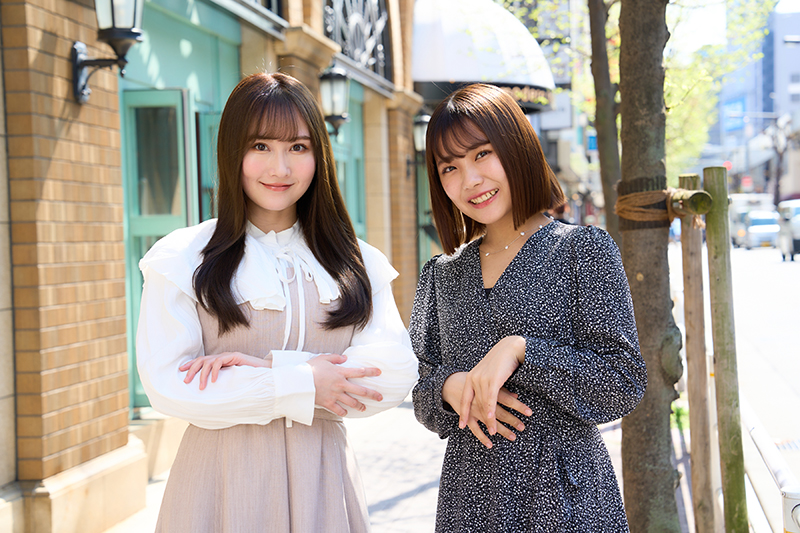 新規アイドルユニットをプロデュースする元NMB48の矢倉楓子と元AKB48の安田叶