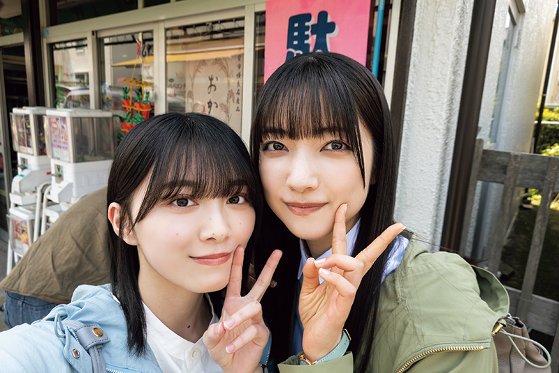 森奈緒(森田ひかる/櫻坂46)と田川朋美(大園玲/櫻坂46)