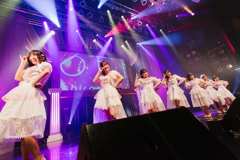 3rdワンマンライブ「White Bouquet」を東京・Spotify O-EASTで開催した“伸びしろ成長系正統派アイドル”しろもん／Photo:ワタナベタイシ