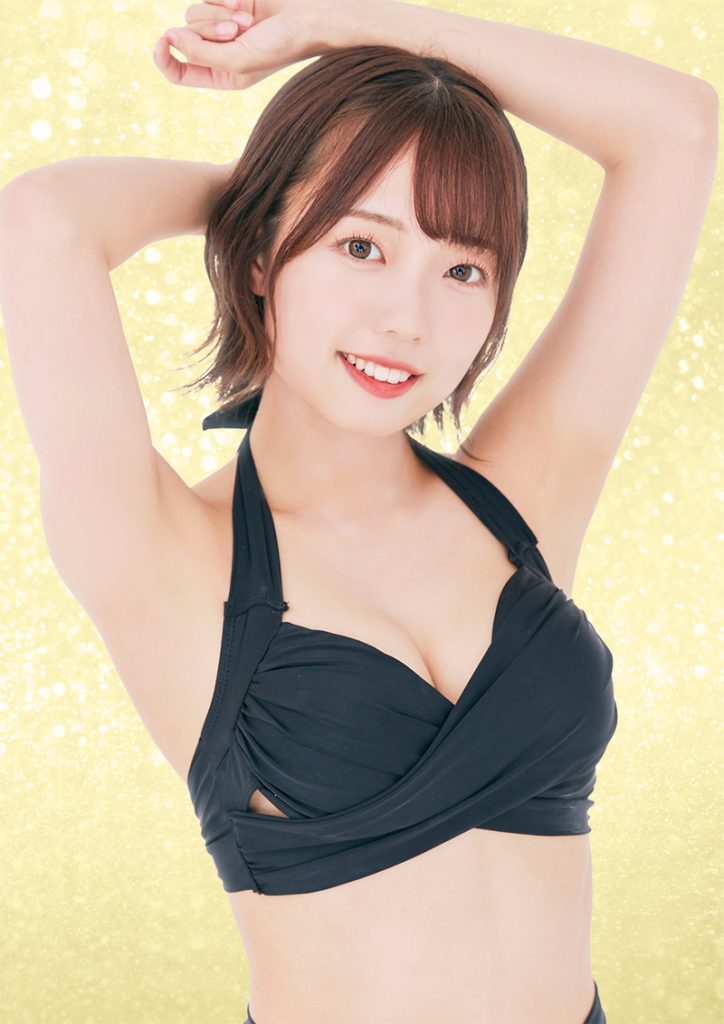 雨宮サクの水着ビジュアル/撮影:曽我美芽