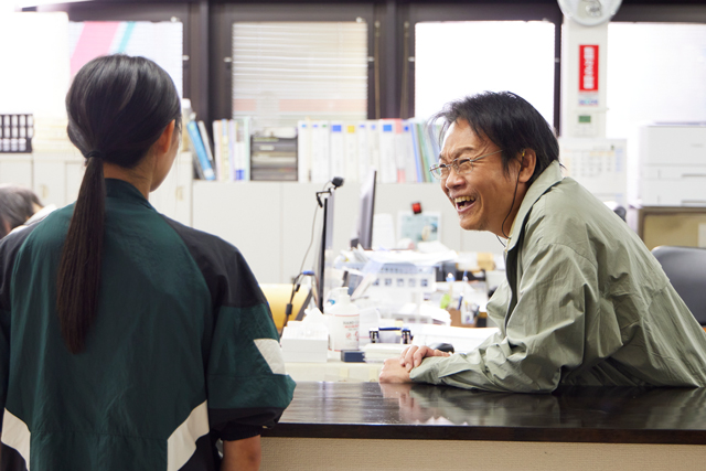 FODオリジナルドラマ『トラックガール』より遠藤さくら、星田英利
