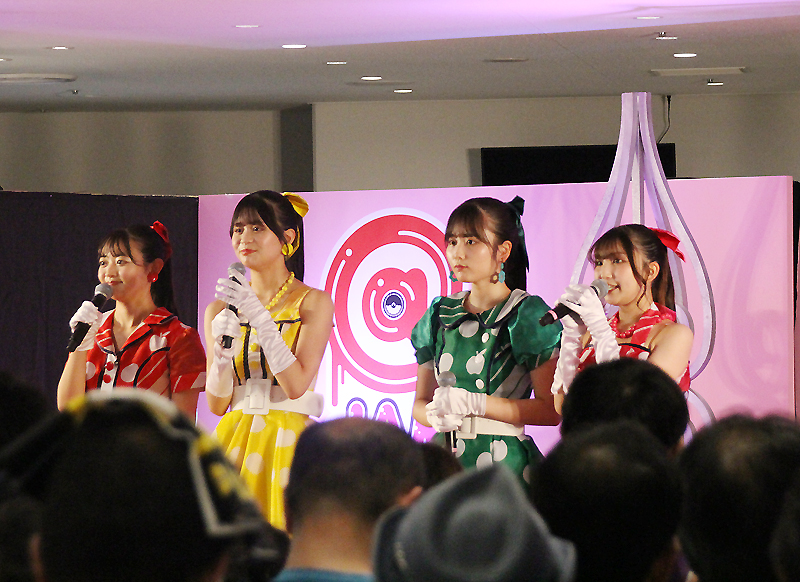 りんご娘が「@JAM EXPO 2023」のピーチステージに登場