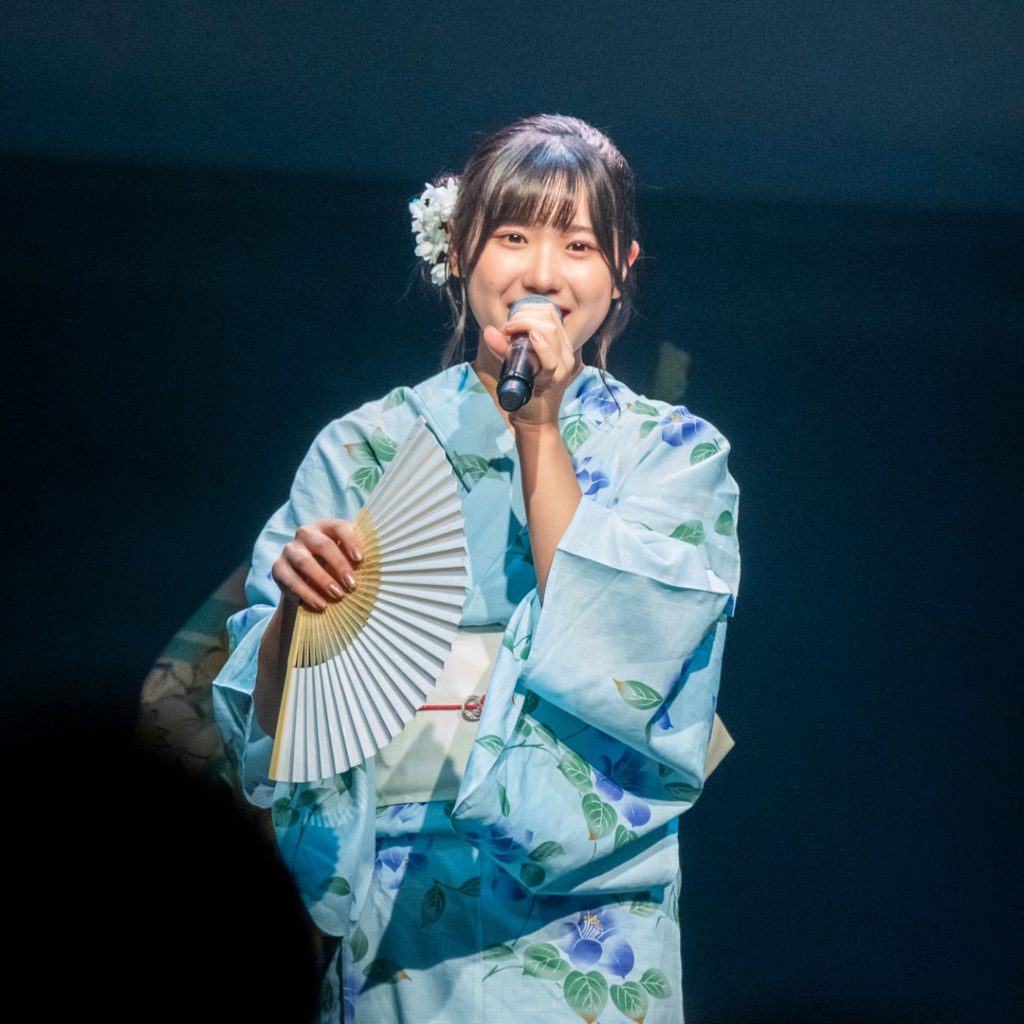「ラフ×ラフ」2ndワンマン「9revengeリリースライブ～9人をもっと知ろう～」より佐々木楓菜