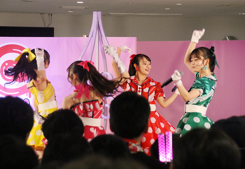 りんご娘が「@JAM EXPO 2023」のピーチステージに登場