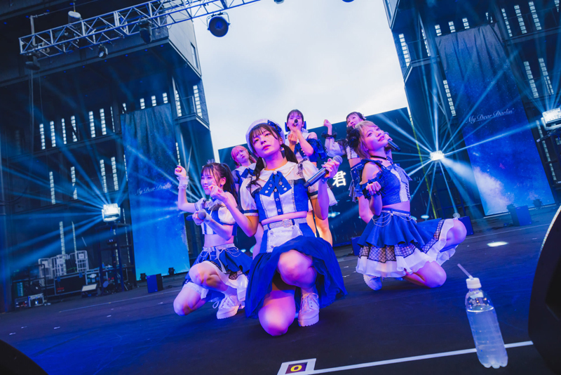 MyDearDarlin'「夏が来る」 「アイスクリーム」 「プラネタリウム」のライブ映像が公開された/Photo:saru