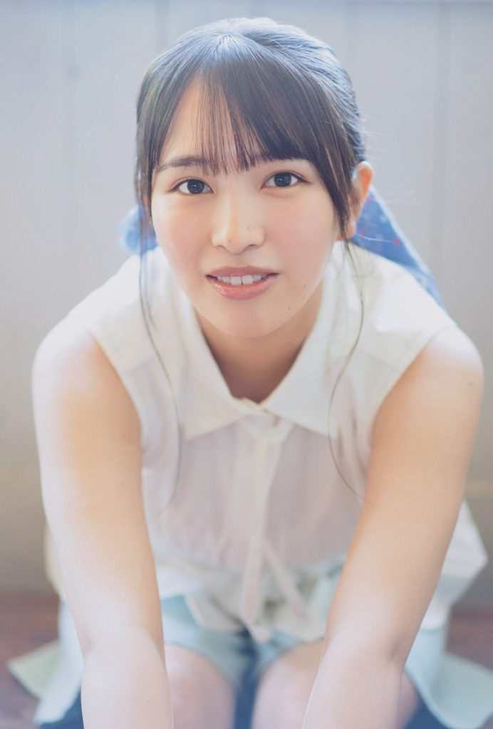 「B.L.T.2023年10月号」セブンネットショッピング購入特典ポストカード【川又あん奈(STU48)】