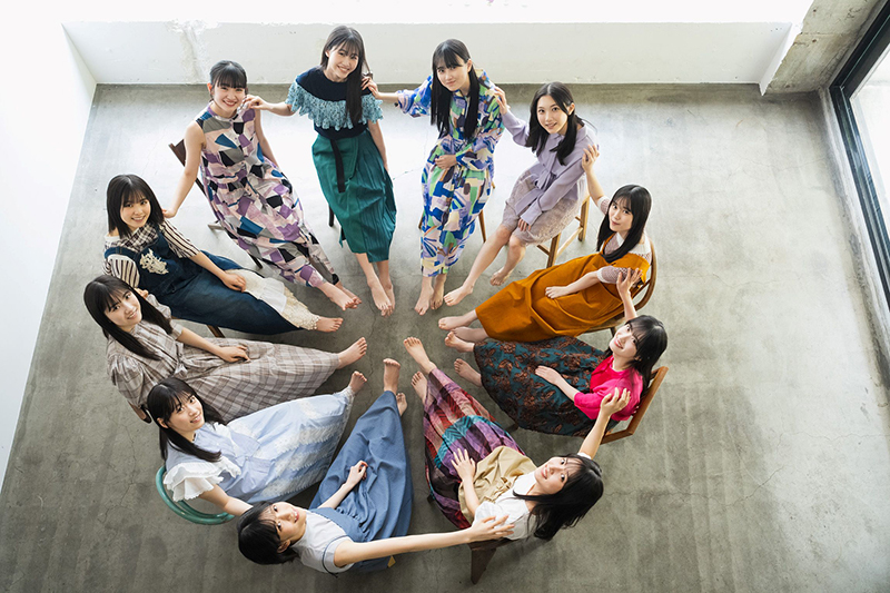 「B.L.T.2023年11月号」に登場している櫻坂46・三期生