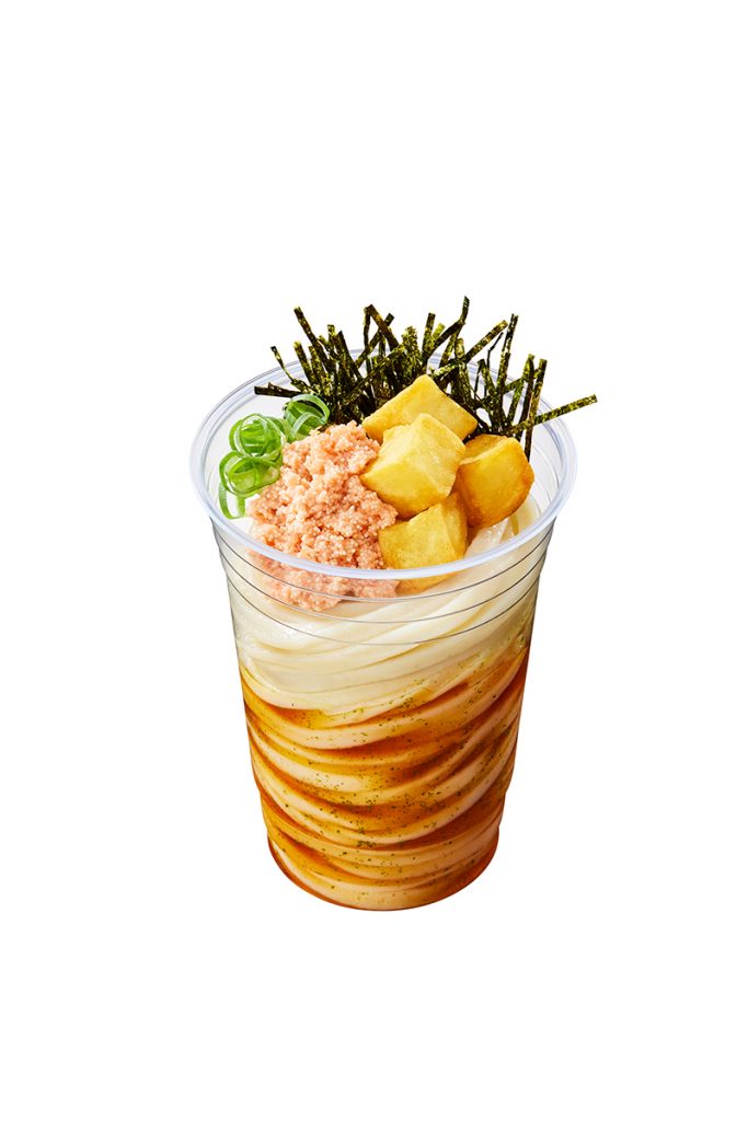 『青じそ香るたらポテぶっかけうどん』 540円