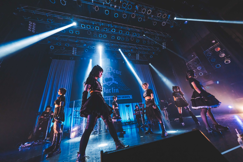 MyDearDalin'がフルバンドセットでの単独公演を行った／Photo：ポテ ヤマムラ