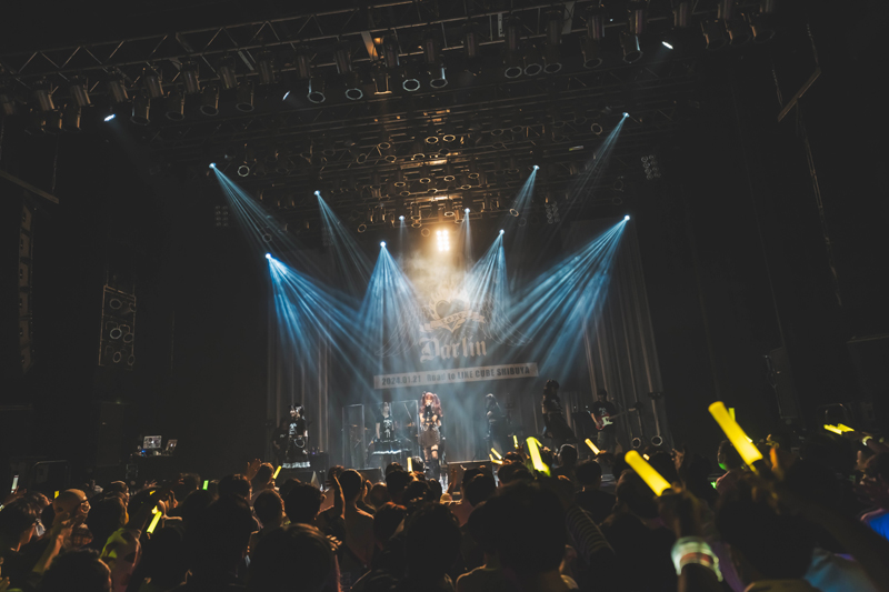 MyDearDalin'がフルバンドセットでの単独公演を行った／Photo：ポテ ヤマムラ