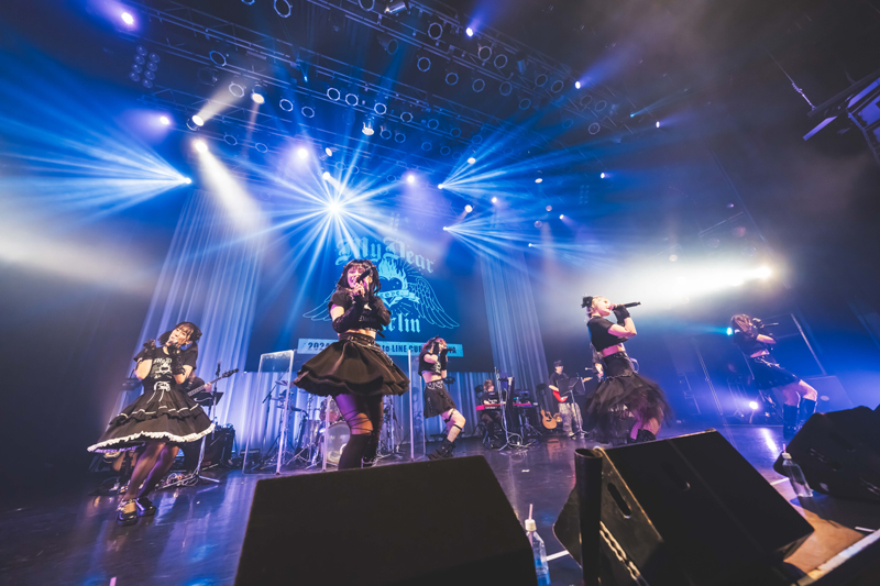 MyDearDalin'がフルバンドセットでの単独公演を行った／Photo：ポテ ヤマムラ