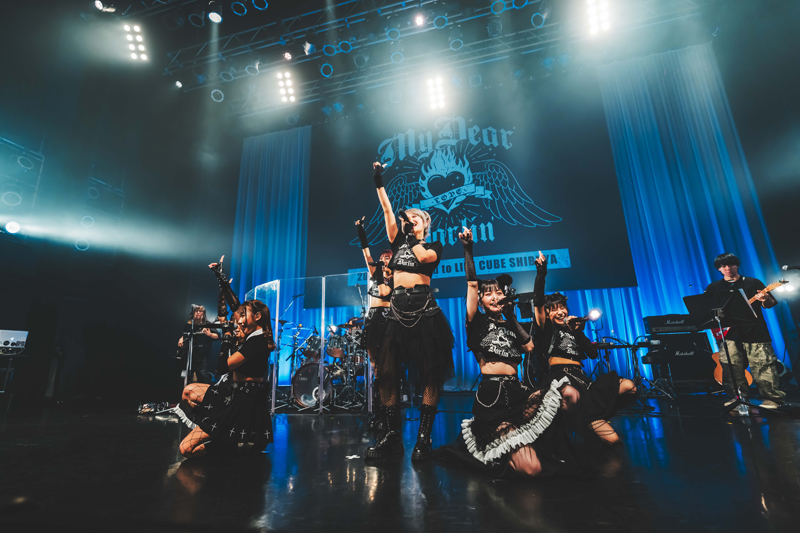 MyDearDalin'がフルバンドセットでの単独公演を行った／Photo：ポテ ヤマムラ