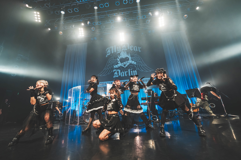 MyDearDalin'がフルバンドセットでの単独公演を行った／Photo：ポテ ヤマムラ