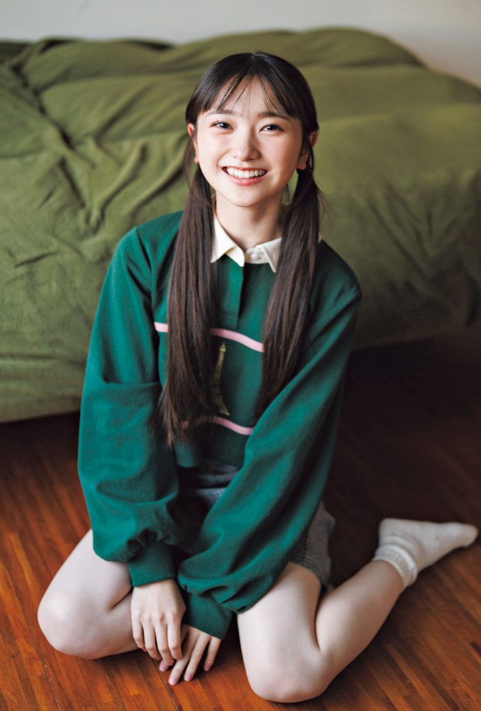 「B.L.T.2024年1月号」セブンネットショッピング購入特典ポストカード【山﨑空(AKB48)】