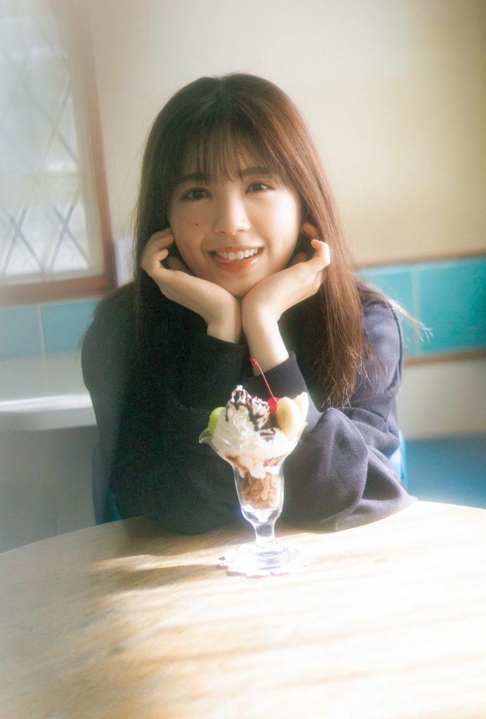 「B.L.T.2024年1月号」セブンネットショッピング購入特典ポストカード【筒井あやめ(乃木坂46)C】