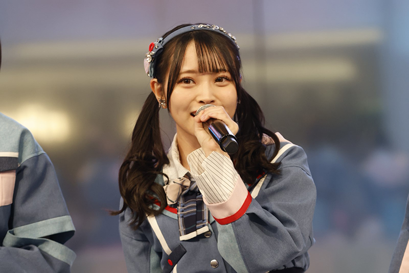 HKT48 17th Single「バケツを被れ!」リリース記念イベントより竹本くるみ