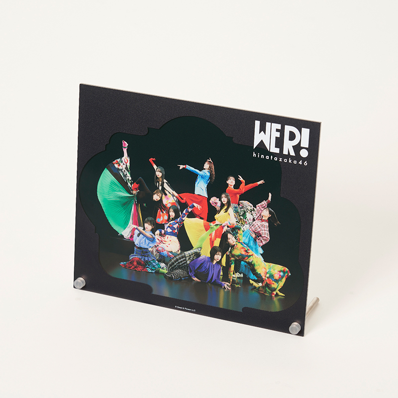 「日向坂46」展覧会『WE R!』グッズ:アクリルボード