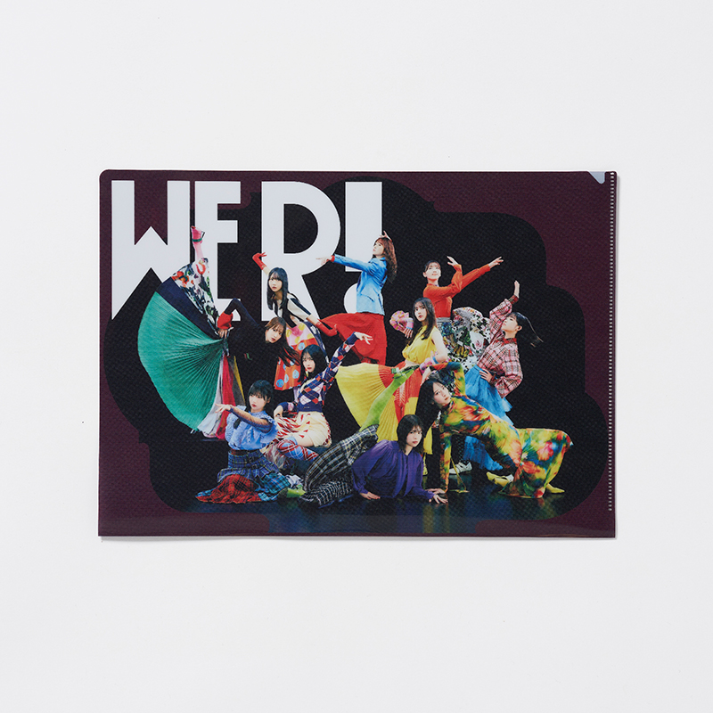 「日向坂46」展覧会『WE R!』グッズ:A4クリアファイルKV
