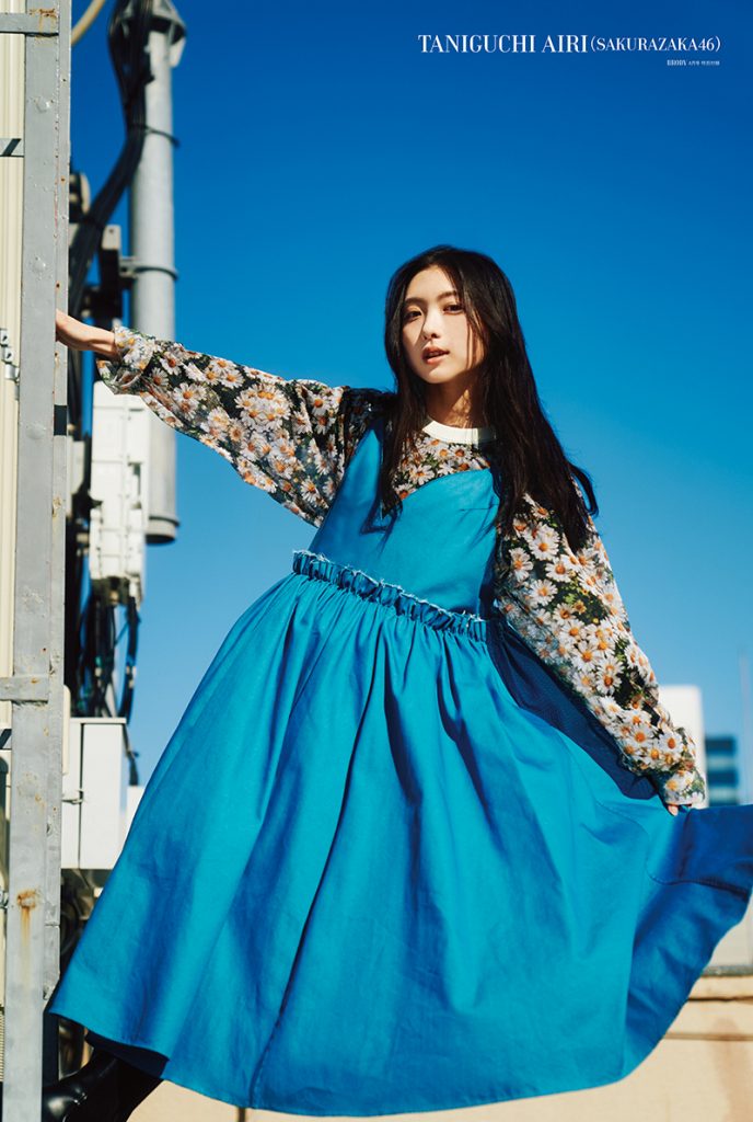 「BRODY」4月号特典両面ポスター:櫻坂46谷口愛季