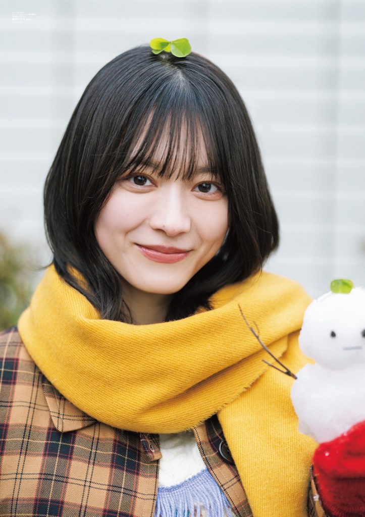 「B.L.T.2024年4月号」ローソンエンタテインメント購入特典:森田ひかる(櫻坂46)ポスター