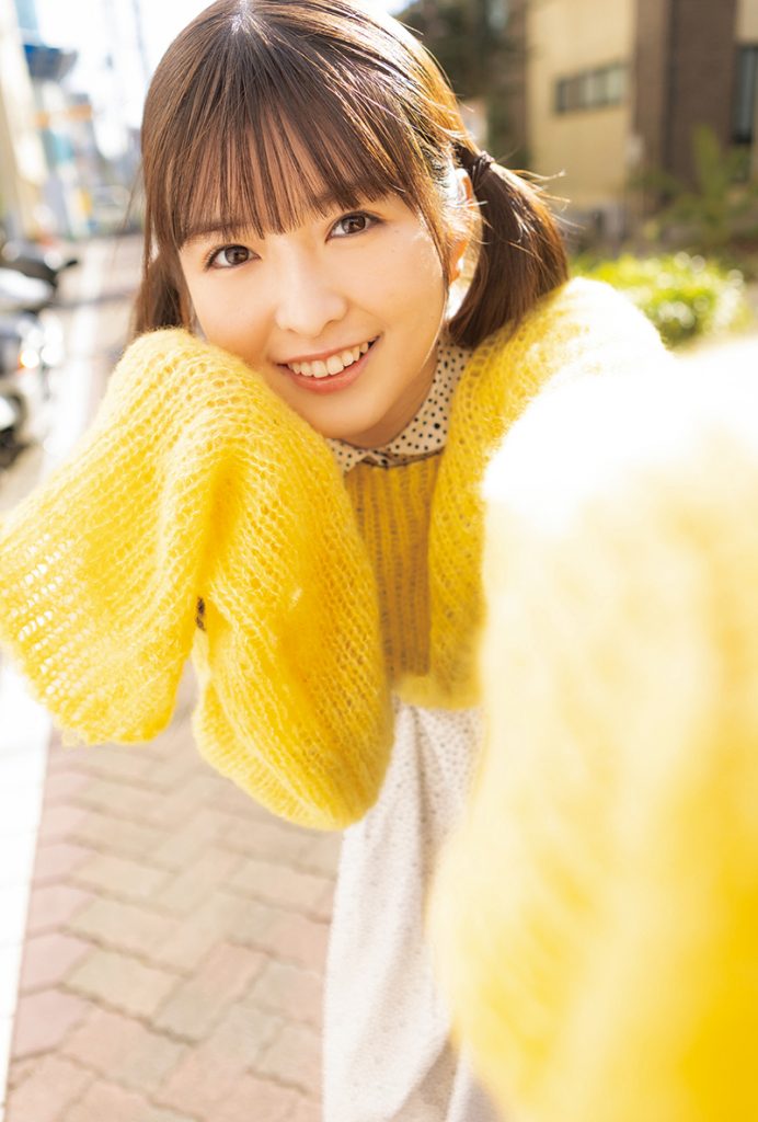 「B.L.T.2024年4月号」セブンネットショッピング購入特典ポストカード【小川彩(乃木坂46)】